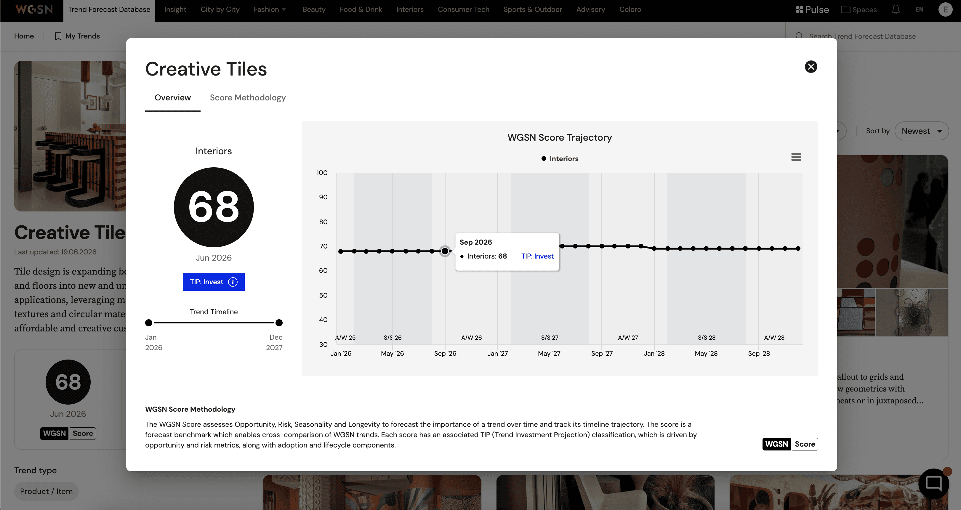 Design process screenshot